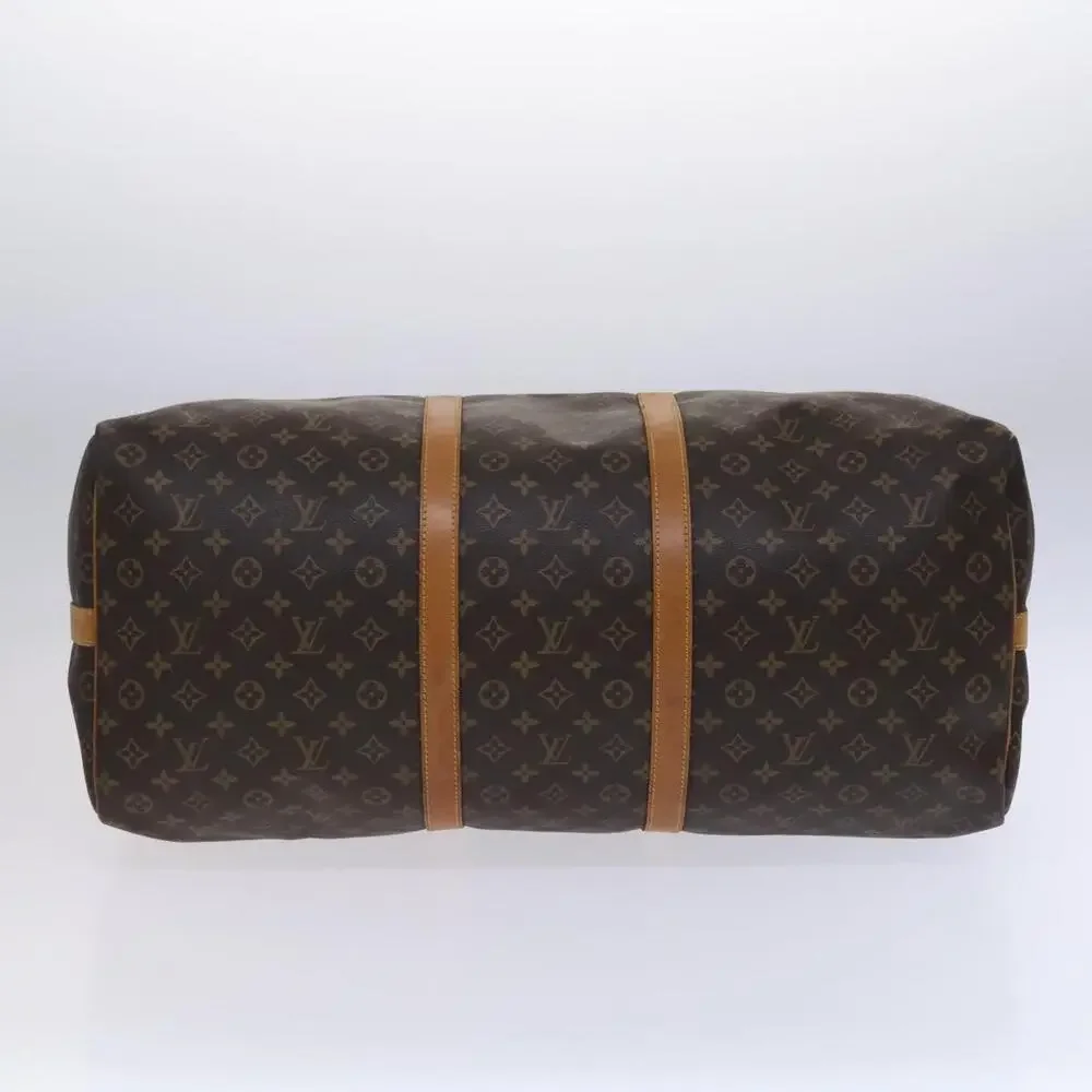 LOUIS VUITTON Monogram Keepall Bandouliere 60 Boston Bag M41412